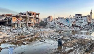 أدت الحرب إلى انهيار البنية التحتية في غزة.