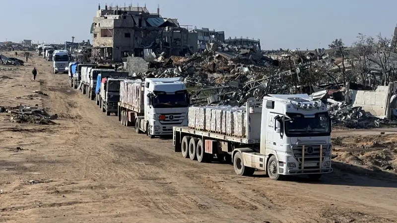 القيود على المساعدات الإنسانية في غزة